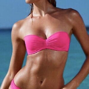 NWOT Victoria’s Secret Padded Strapless Bikini Top